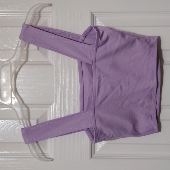 Purple Urban Outfitters XS UO Tank Crop Top - Picture 2 of 9
